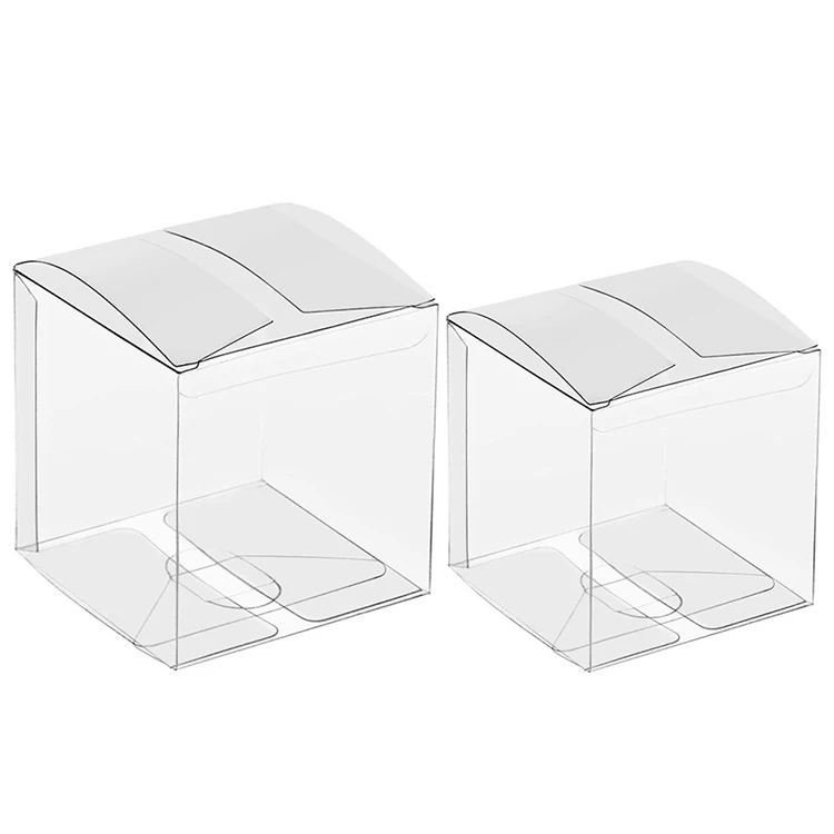 Clear Plastic Custom Transparent Gift PET PP Display Plastic Packaging Box For Candy