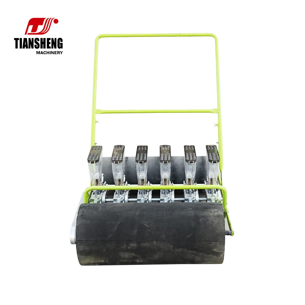 TIANSHENG 1 2 3 4 5 6 row sugarcane sowing machine hand push vegetable seeder seedling planter
