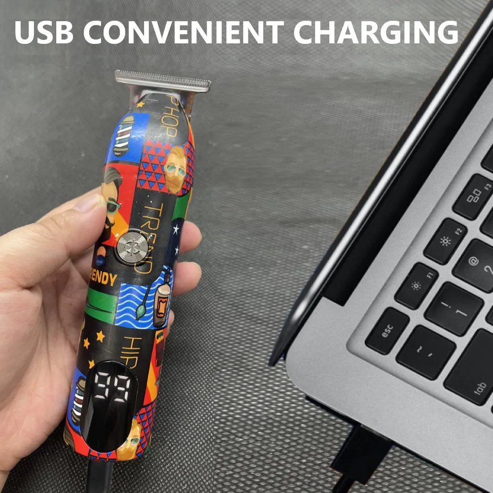 2022 washable Stainless, Steel Housing electric clipper Outlining hair trimmers clippers/