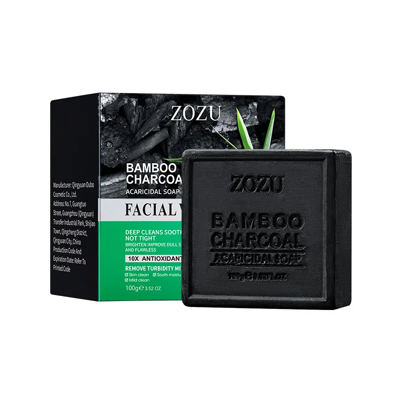 Cleansing Bathing Cleansing Moisturizing Essential Oil Bamboo Charcoal Soap