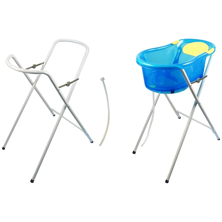 Manufacturer Wholesale Baby Plastic Bathtub Metal Standing Stand