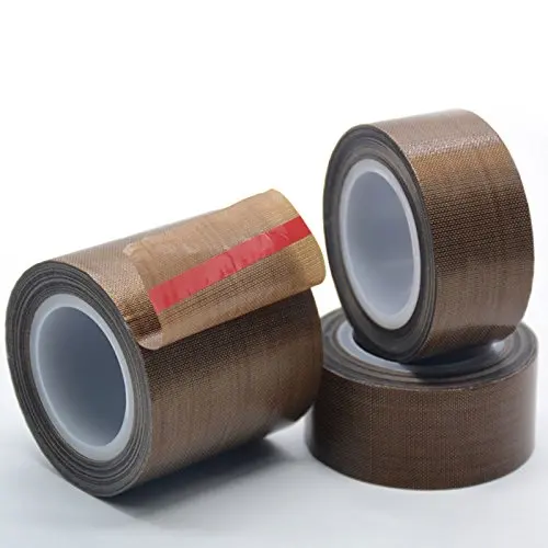 High performance heat resistant  PTFE glass cloth adhesive tape for bag sealing machine tape