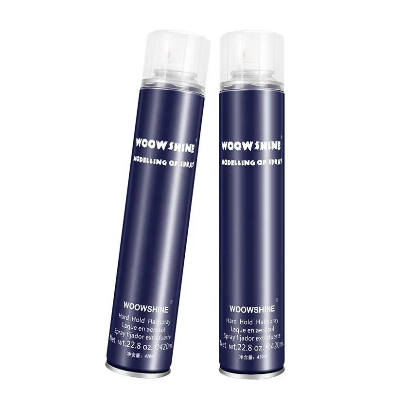 2024 Wholesale Hair spray Hot Sale Large Capacity Of 420ml Natural Shine  Styling Hair Spray
