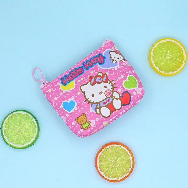 Лидер продаж мультяшная мини-карточка для монет и ключей sanrio Kuromi Cinnamorol hello kitty Melody
