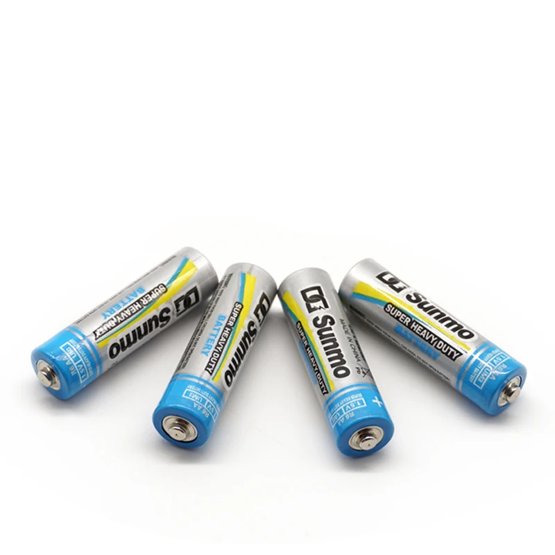 Double a with 2 Year Shelf Life 2023 New Design 1.5V Super Heavy Duty R6 AA UM3 Batteries