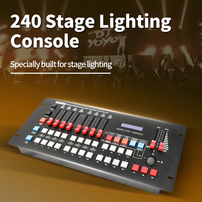 DMX 240 lighting console dj wedding party stage lighting controller