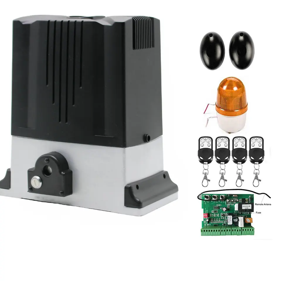 1500KG Automatic Sliding Door Mechanism Remote Control Smart Sliding Gate Motor