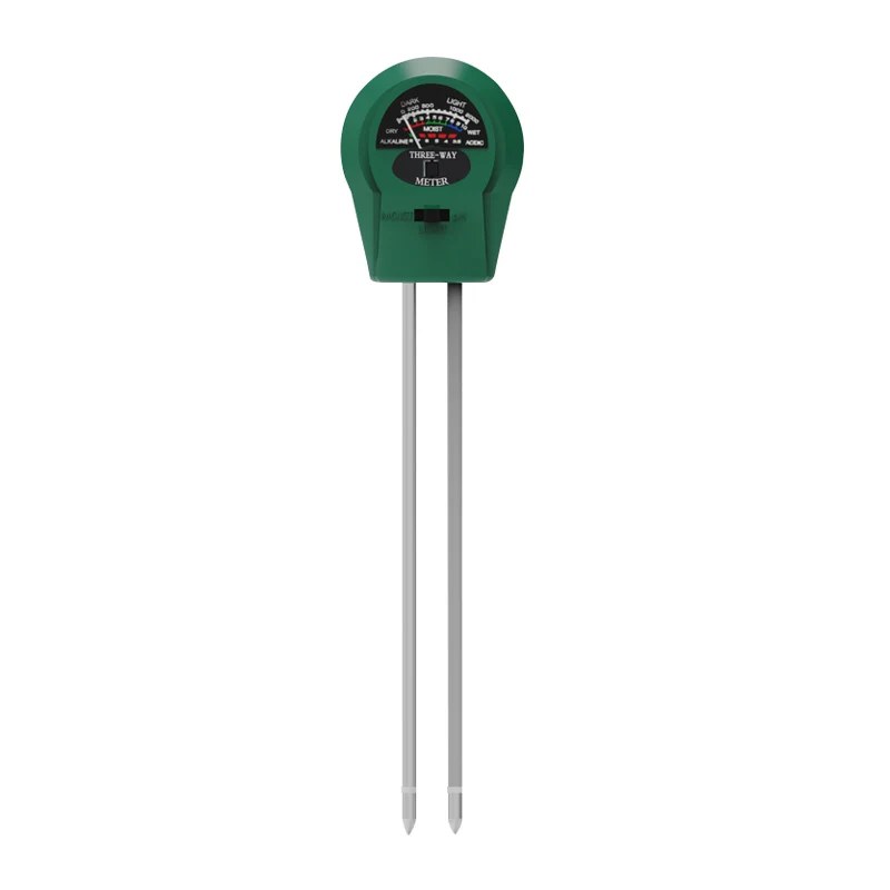 Best selling Factory Digital 4 in 1 Soil Moisture Sensor Meter LCD Display Temperature Moisture Sunlight Ph Soil Meter