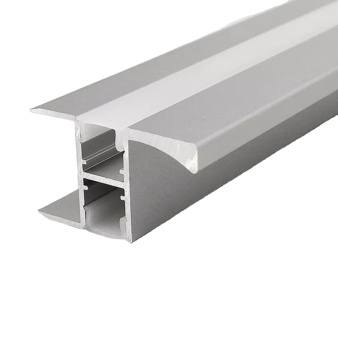 Recessed cabinet door handles with LED lighting cabinets with LED aluminum handles