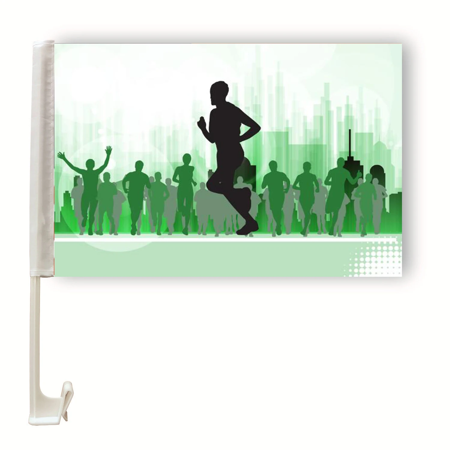 Polyester Sublimation Custom All Design NFL Football Sports Team Double sided 12x18 Inches Rugby Ambassador NFL Car Window Flags