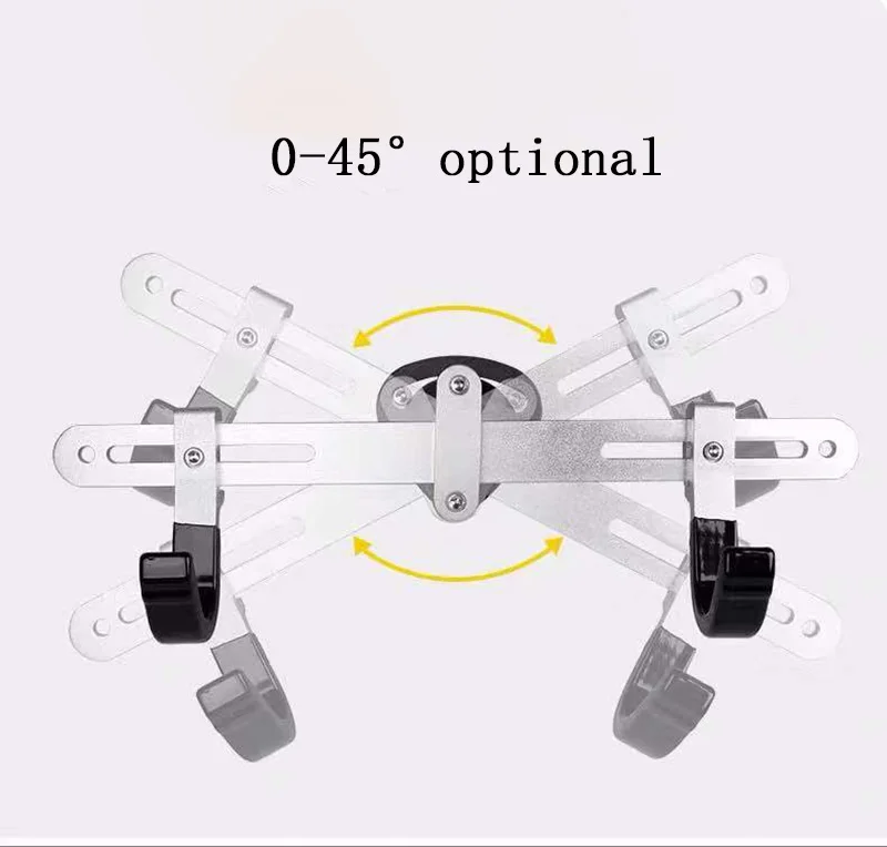 Настенный стеллаж для велосипеда из алюминиевого сплава, стальной стеллаж для парковки велосипеда, настенный крючок для домашнего использования