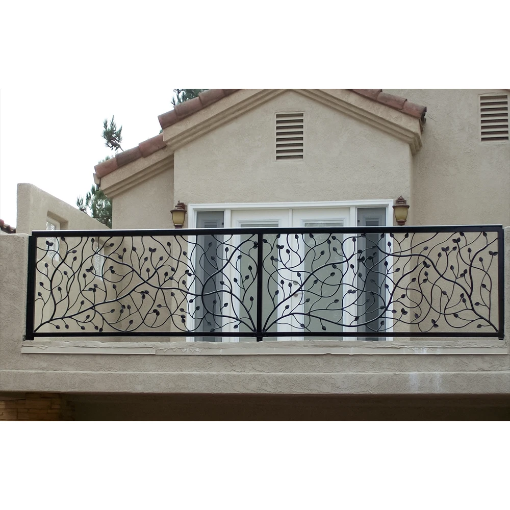 Georgia iron railings for balcony with strong impact resistance and elegant design suitable for luxury homes