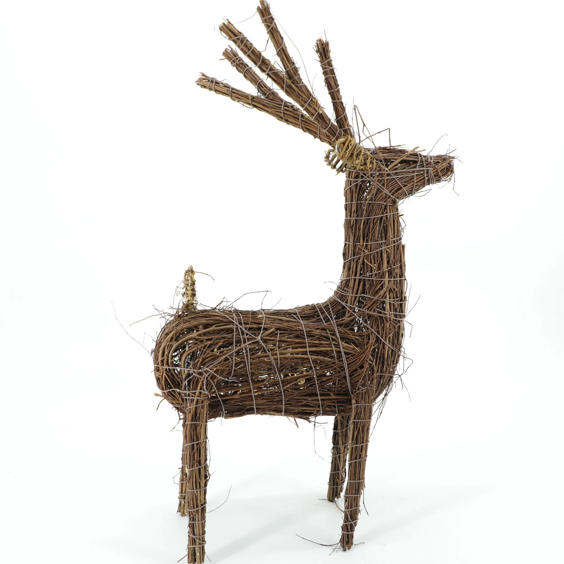 wood/rattan made deer, YS21-047