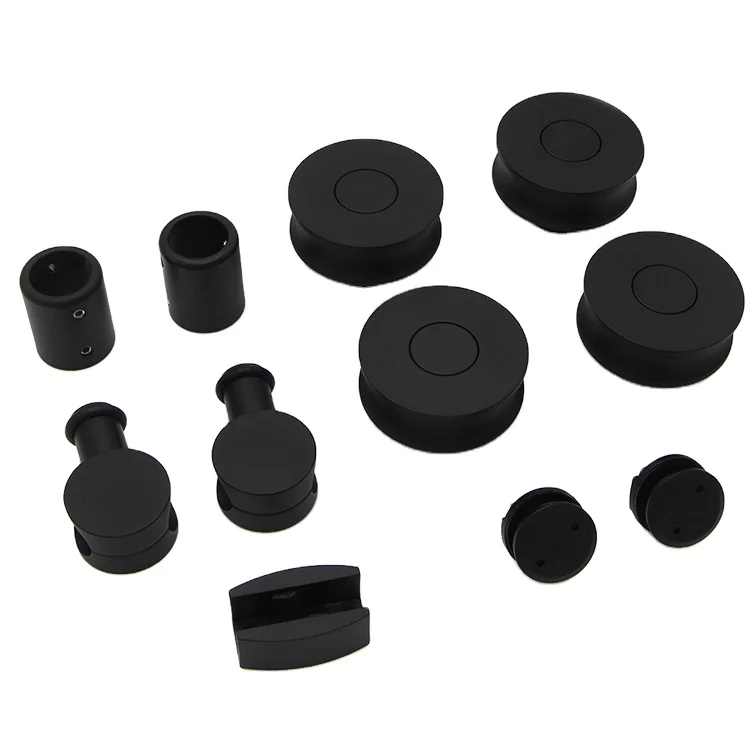 High Quality Pulley Glass Bathroom Door Fittings Bathroom Hardware Fittings Glass Sliding Door