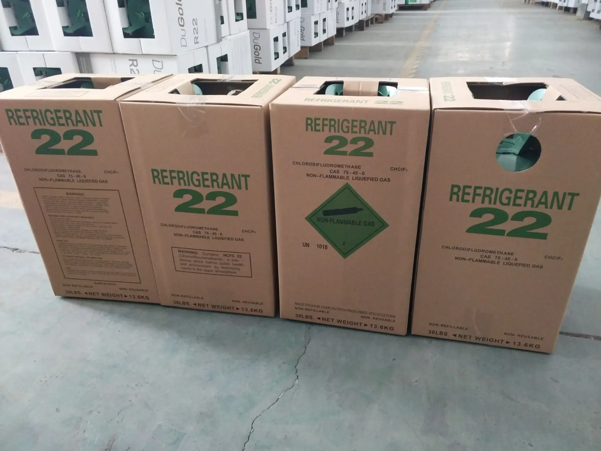Товары из Китая газообразный хладагент R22a по низкой