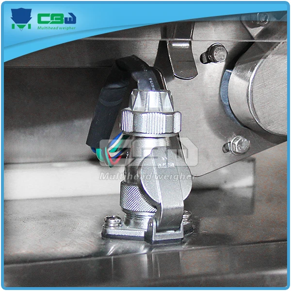 Automatic Check Weight Machine Food Weighing Machine Check Weigher For Combination Scale Packaging System