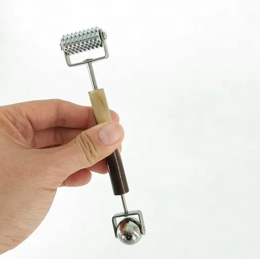 Health care  facial reflexology massage tool meridian beauty with OX horn handle