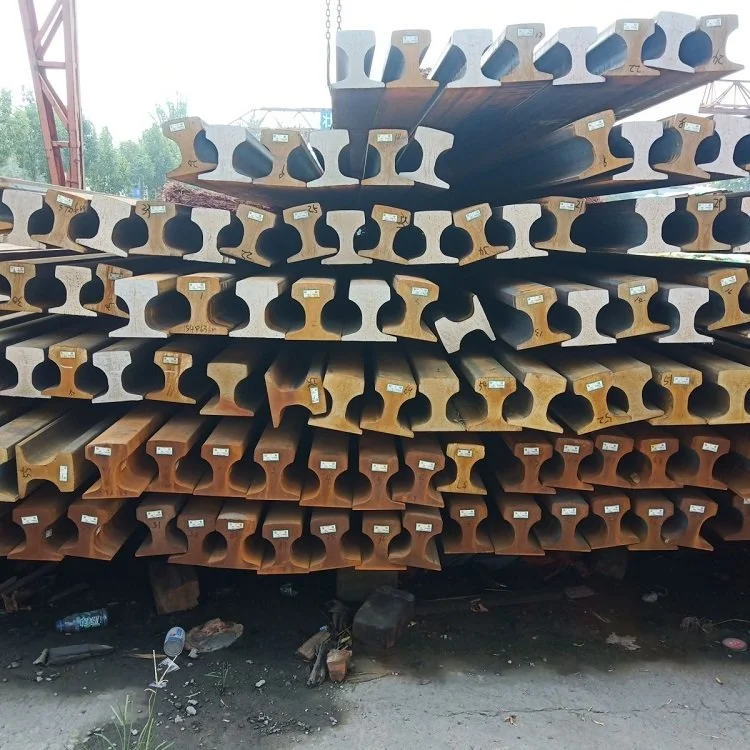 Railroad Steel Heavy Railway Rail And Light Railway Rail Track For Mining And Crane 50mn 71mn Used Steel Rail Track