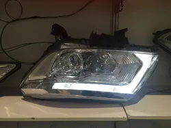 High quality car accessories front LED head lamp auto HID D23 head light NP300 body kit headlight for Nissan Navara  2018-2020