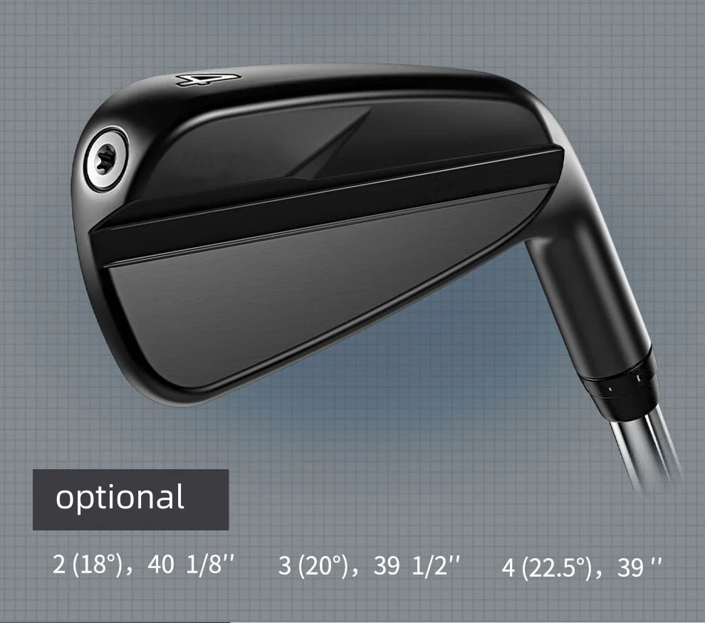 Durable Standard Resistant Wholesale Straight OEM Customize Left Hand Forge  Man CNC Carbon Steel Iron Head Golf Iron Club