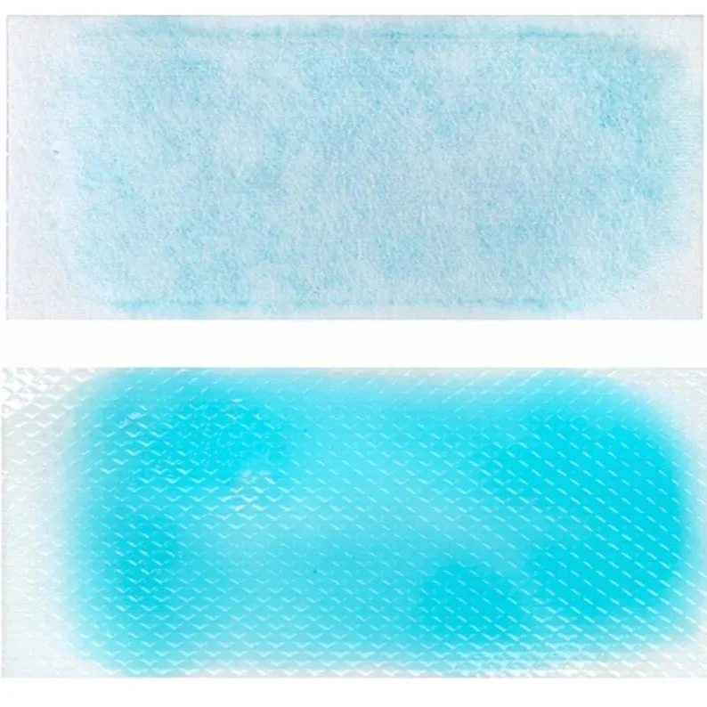 Hydrogel Fever reducing cool patch Ice cooling gel fever patch