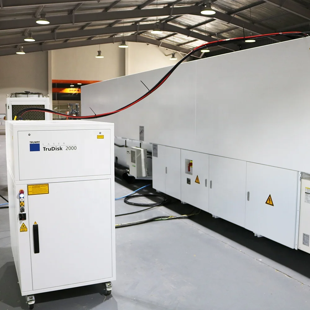 T&L Brand CNC Fiber laser cutting machine price TruDisk laser for high reflection sheet metal material
