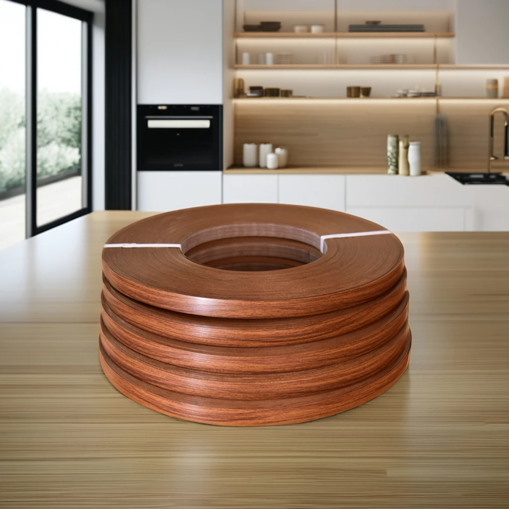 Strips Edge Banding Plastic for Kitchen Furniture Protection-wood Good Price for Flexible PVC Melamine Acrylic Eco-friendly