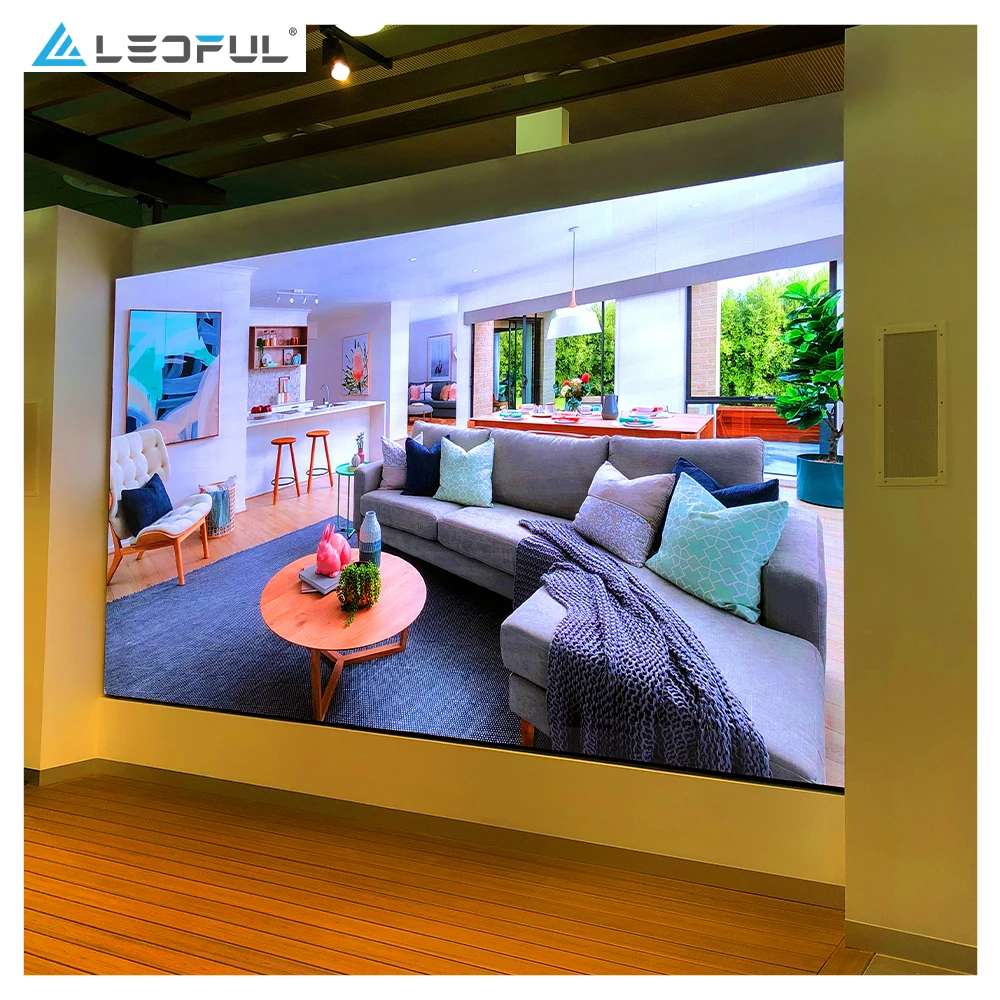 Indoor Fixed Advertising LED Display With Wifi, 4G, Cloud, Usb, Remote Control