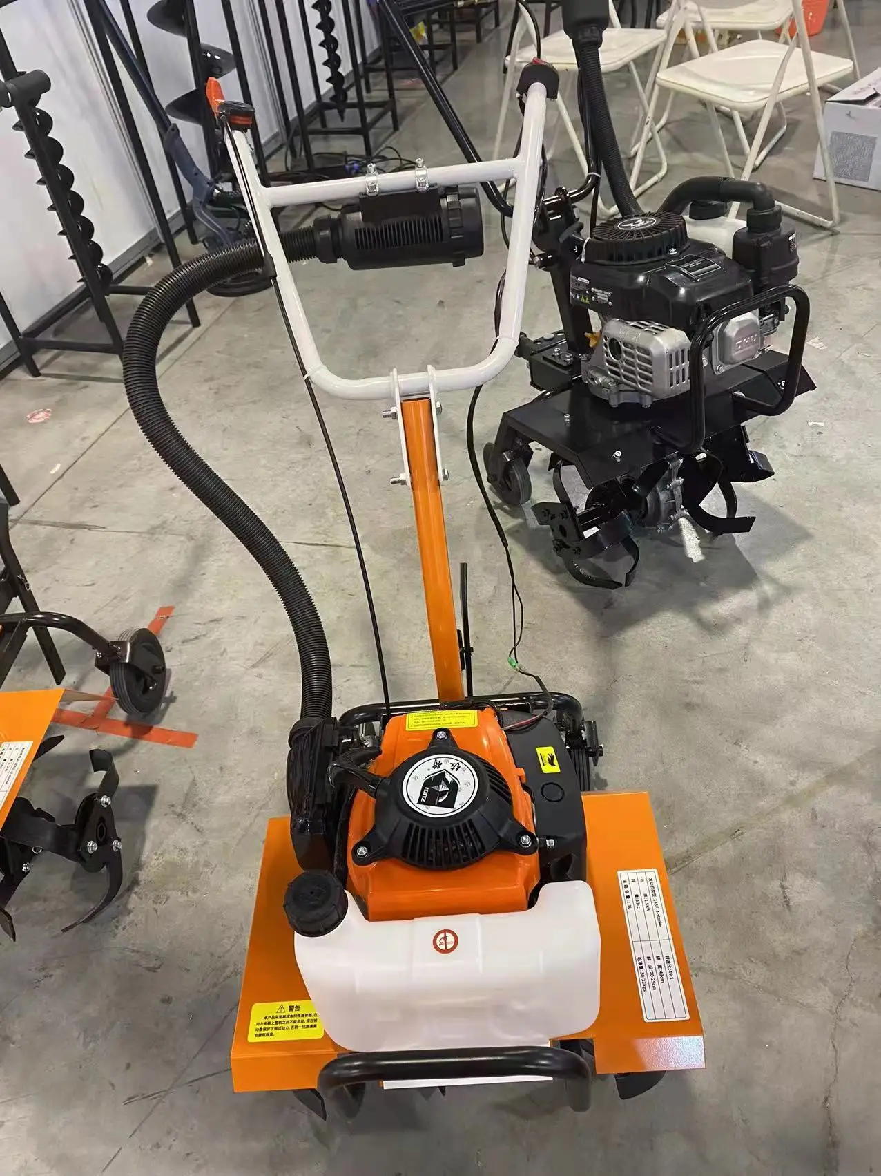 Skyagri power tiller Tools Case Marketing Key Power Engine small cultivator 7 hp mini  garden tiller Gearbox Color Package