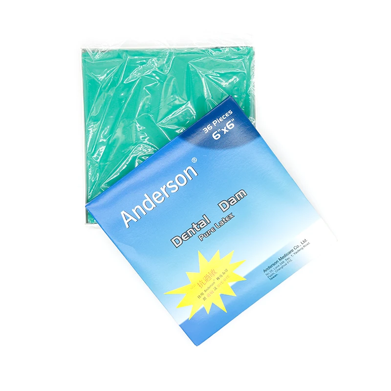 Pure Latex Dental Rubber Dam Anti-Allergic Root Canal Treatment Tooth Fixation Restoration Tool Oral Hygienic Dentist Materials