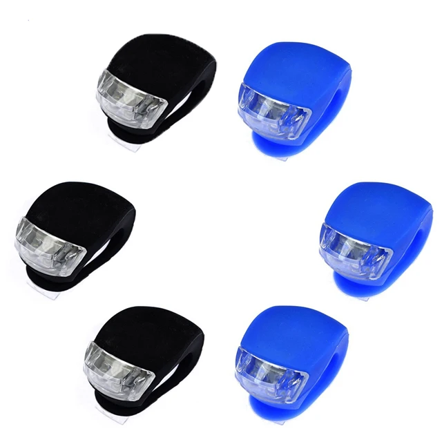 Waterproof Silicone Bike Light Bicycle Light Led Silicone Headlight And Taillight Mountain Bike Lights