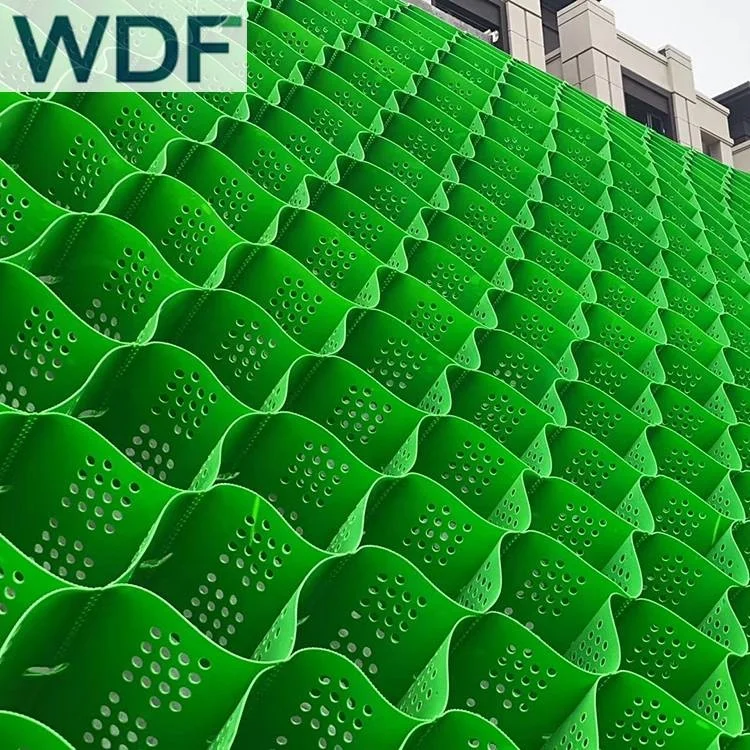 hdpe geocell for road 50mm height Geo cell gravel driveway grid stabile gravel stabile Paver Geocells Price