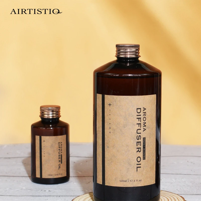 Wholesale 100ml 200ml 500ml Big Capacity Reed Diffuser Refills Oil Liquid Base