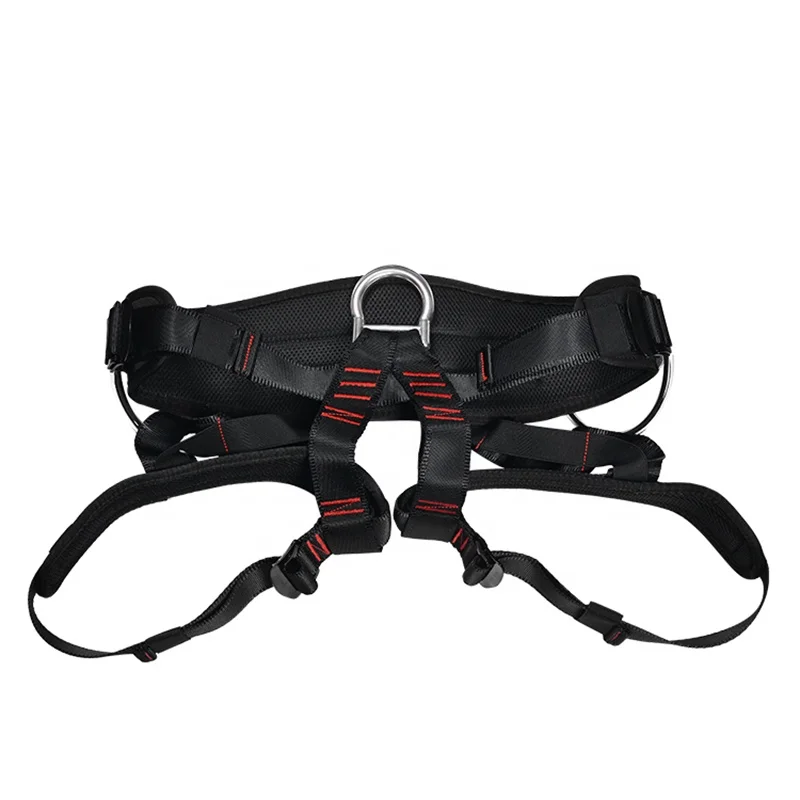 XYL Heavy duty outdoor rock climbing half body safety harness for fall protection
