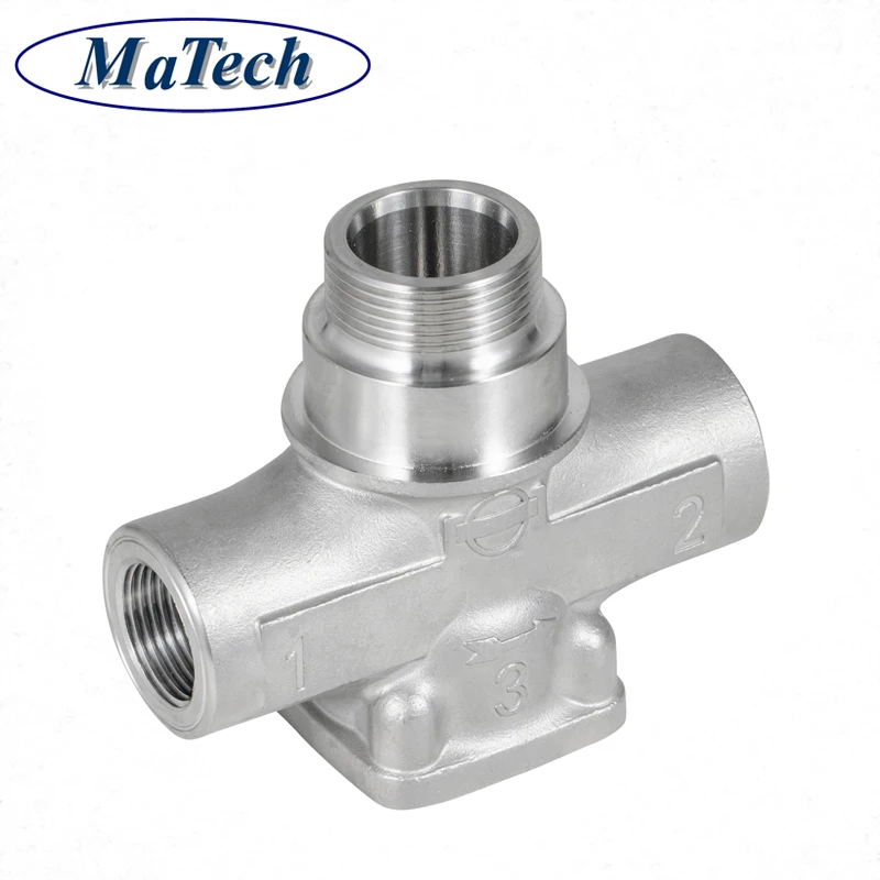 Matech Customized Stainless Steel Pump Parts Investment Casting Stainless Steel Valve Body
