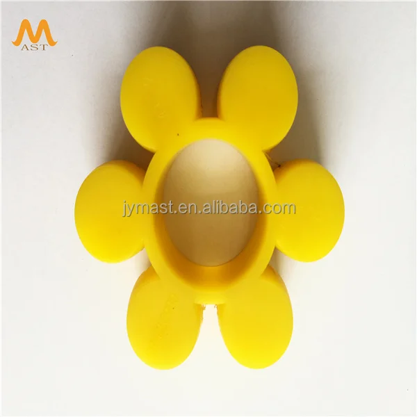 MT1-MT13 yellow color PU Couplings Coupling elastic cushion PU GR shaft coupling special plum pad