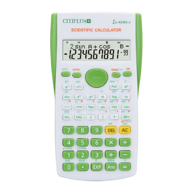 Factory 82MS Calculator With Strength Store Calculadora Plastic Calculator Test Scientific Calculator Calculadora Cientifica