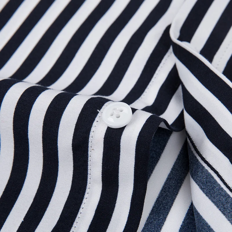 Custom Plaid Man Shirts Long Sleeve Casual 100% Cotton Mens Blouse Business Formal Office Plaid Shirts For Men