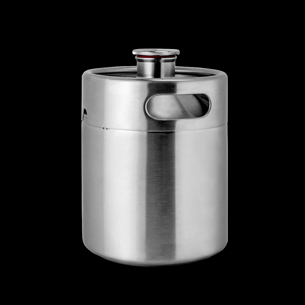 304  antique stainless mini barrel style beer inox as growler bar kegs