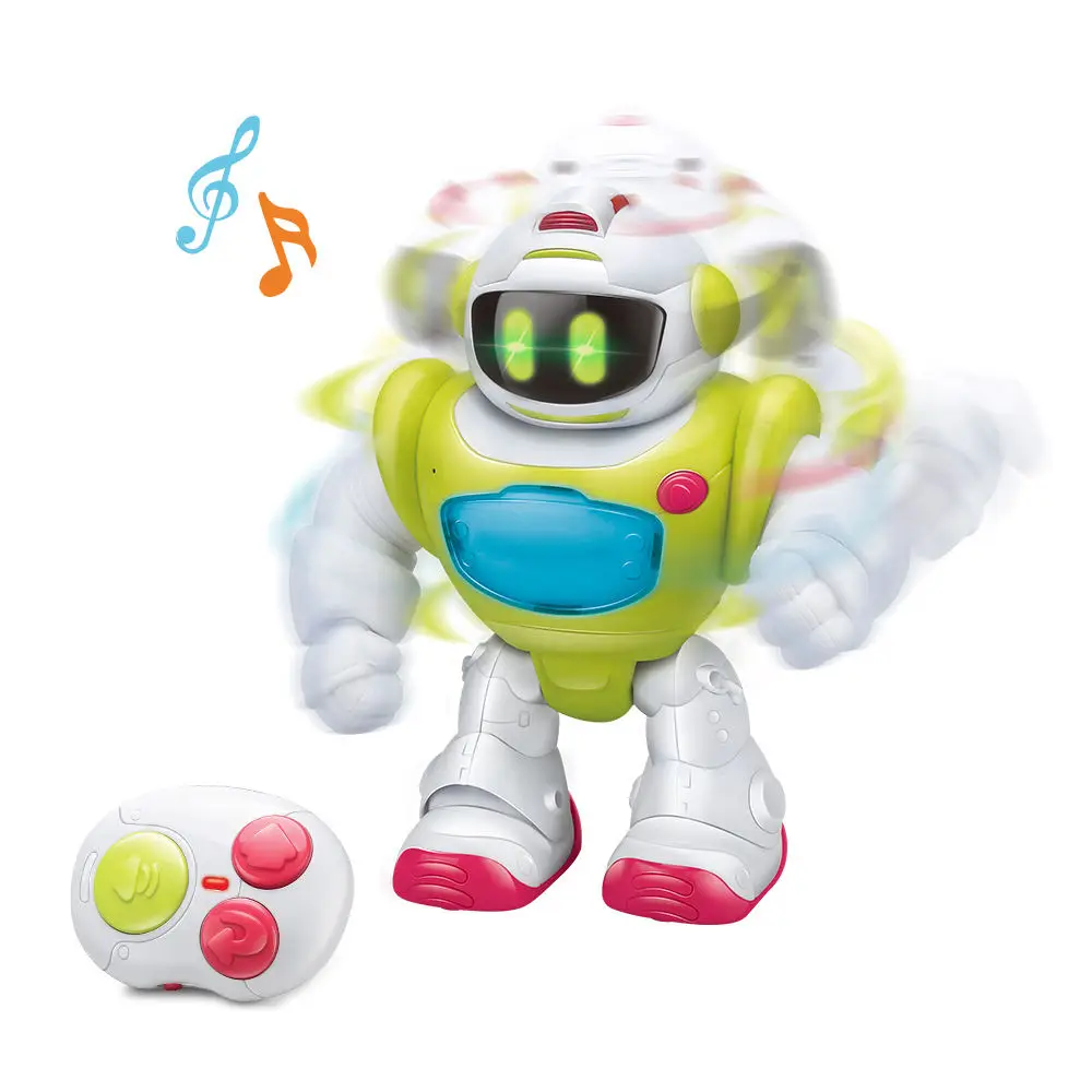 Intelligent wireless remote control robot recording toy intelligent cartoon remote control educational robot learning toy