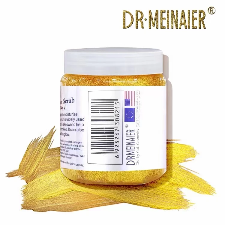 
New 24K Golden Scrub Body Exfoliate Moisturizing and moisturizing Anti-aging 