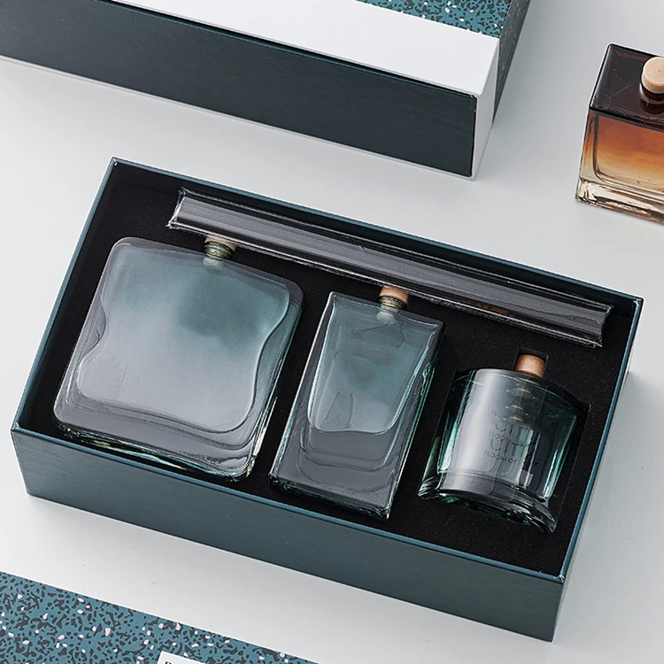 100 ml Gradient color perfume bottle household non-fire fragrance reed diffuser bottle