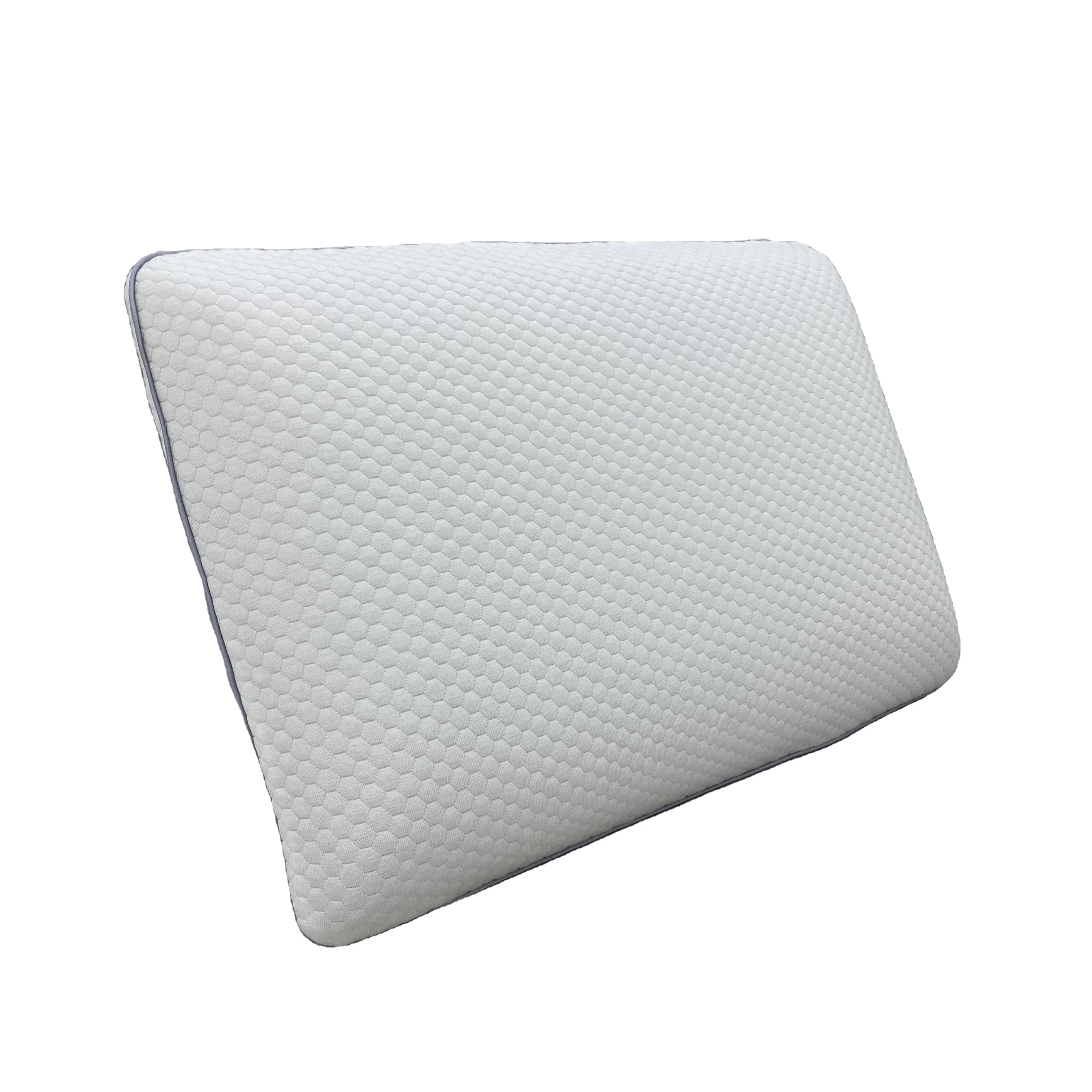 Standard Customized Molded Neck Support Soft Supportive Bamboo Rectangle Memory Foam Pillow