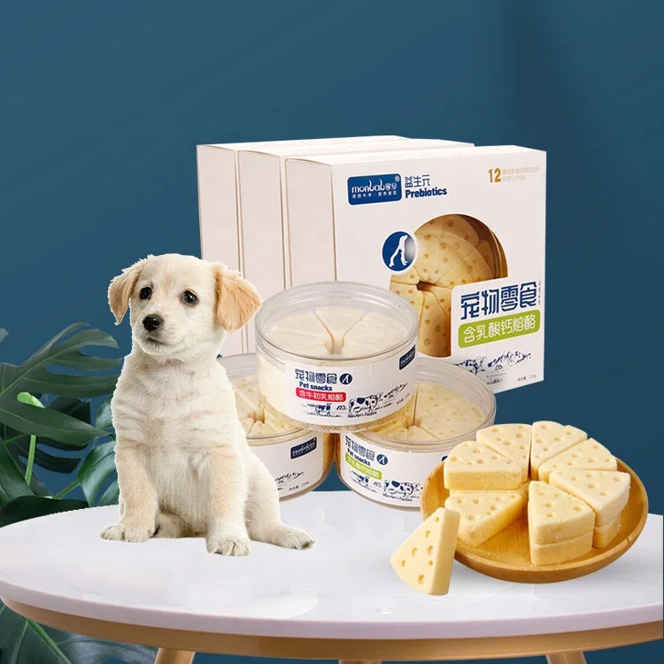  Snack Pet Dog cheese Bovine colostrum Treats And Food Twisted Sandwich