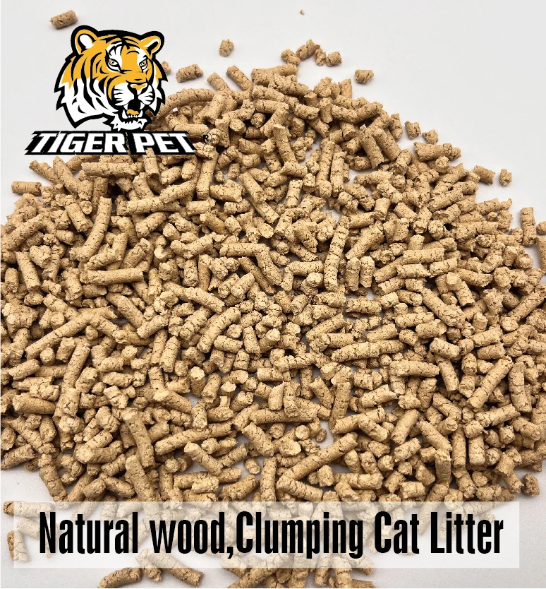 Cats LightWeight Clumping Cat Litter, Low Dust, Free & Clean Unscented Multi Cat Litter, 17 lb. Pail TIGER PET