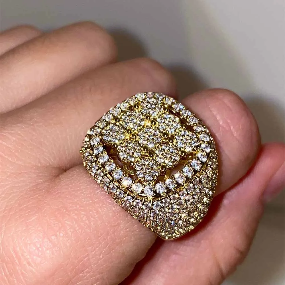 Round Cut Mens Cubic Zirconia At Wholesale Price Ring