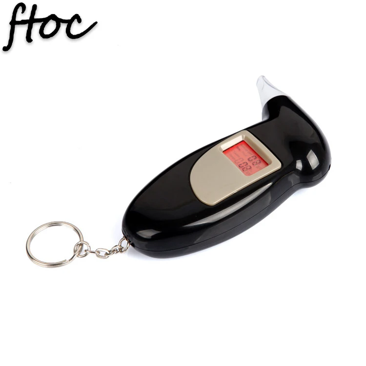 Professional Wholesale Digital Lcd Manual Breath Test Digital Alcohol Tester Handheld Digital Alcohol Tester