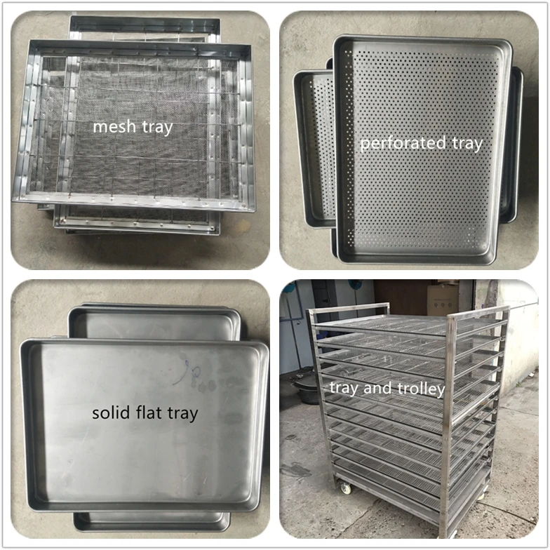 Fruit Vegetable and Nut Dehydration Dryer Hot Air Cycle Drying Tray Dehydrator Dehumidifier Device