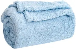 Hot Sale Pet Blanket Comfy Soft Warm Baby Blankets Plush Sherpa Throw Blankets