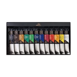 Phoenix Famous Plant Factory Hot Sale Aluminum Tube Yellow 12 Colors Artist Oil Paints